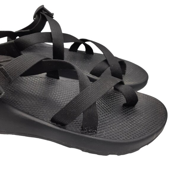 Chaco Men\'s Z/2 Adjustable Strap Classic Sandal in Black SZ 12 main image 4